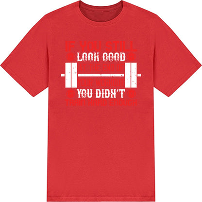 Unisex Fitness T-Shirt - Train Hard, Look Good | Equestrian