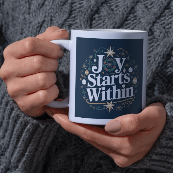 Shop the Festive Joy Within - Premium Christmas Mug