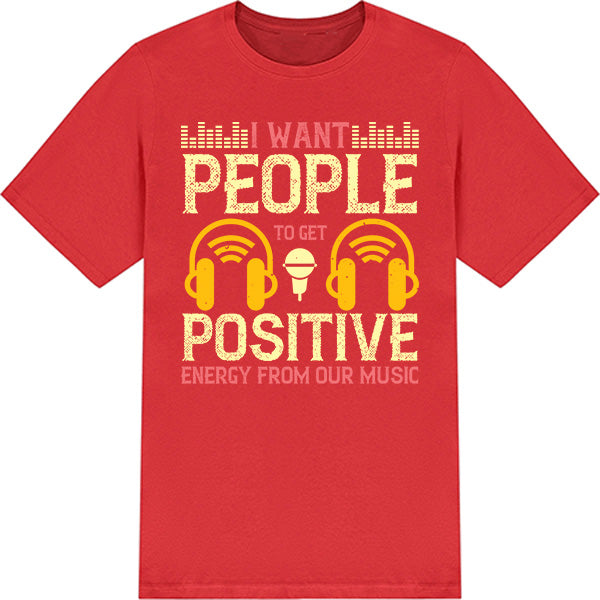 Positive Energy Unisex T-Shirt - Uplifting Vibes for Equestrians