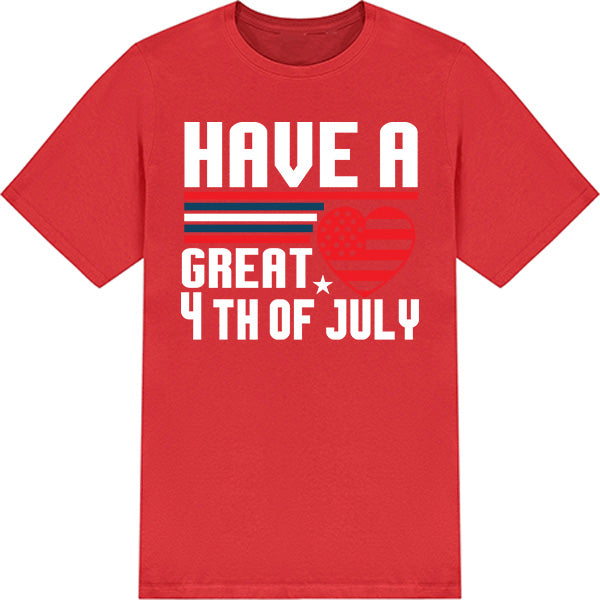 Have A Great 4th Of July Unisex T-Shirt | Equestrian Style