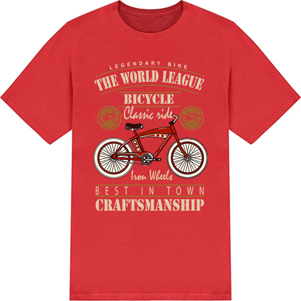 Legendary Bike World League Unisex T-Shirt | Bicycle Adventures