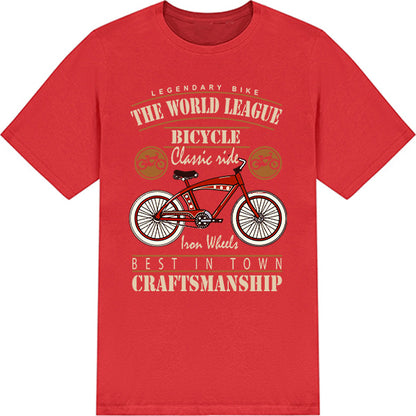 Legendary Bike World League Unisex T-Shirt | Bicycle Adventures