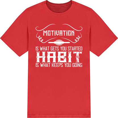 Motivation Habit Unisex T-Shirt | Ideal for Fitness Fans