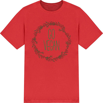 Go Vegan Unisex T-Shirt | Embrace Vegan Vibes | Equestrian Apparel