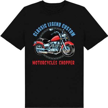 Classic Legend Chopper T-Shirt | Unisex Motorcycle Tee