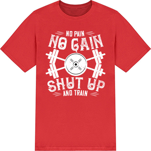 "No Pain, No Gain" Unisex T-Shirt | Fitness Focus Collection