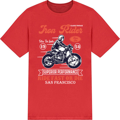 Iron Riders Unisex T-Shirt | Ride Fast or Die | Equestrian Gear