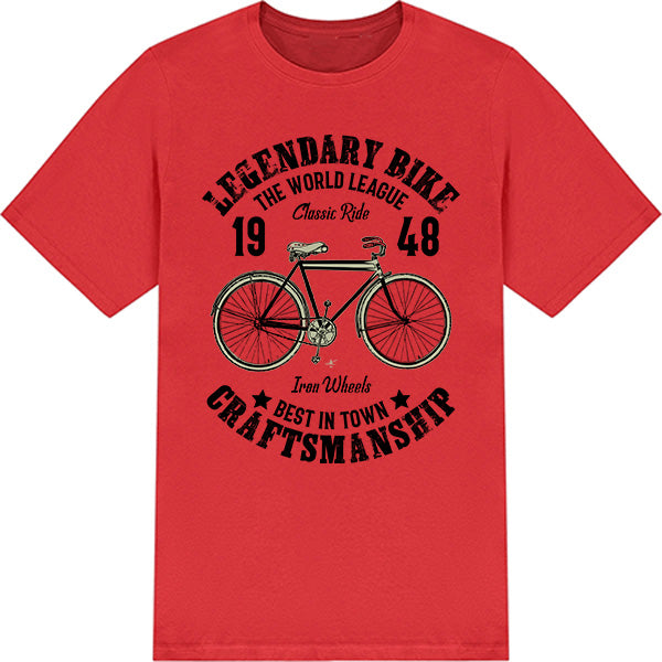 Legendary Bike Unisex T-Shirt | Ideal for Cycling Adventures