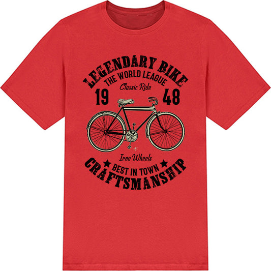 Legendary Bike Unisex T-Shirt | Ideal for Cycling Adventures