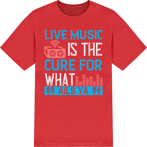 Live Music Unisex T-Shirt | Perfect for Music Lovers