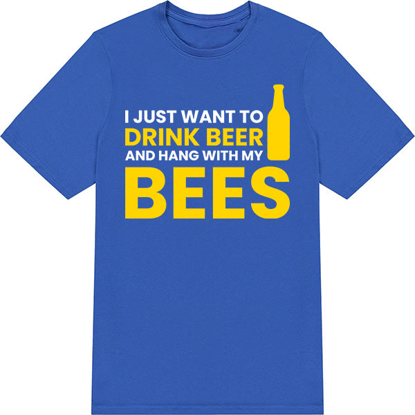 Drink Beer & Hang with Bees T-Shirt | Unisex Equestrian Apparel