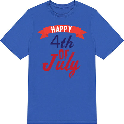 Happy 4th of July Unisex T-Shirt | Perfect for Festivities