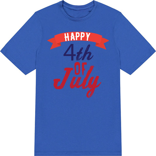 Happy 4th of July Unisex T-Shirt | Perfect for Festivities