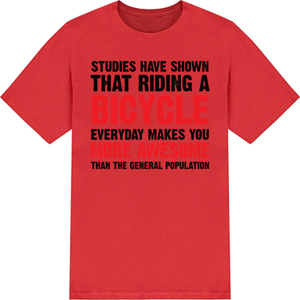 Unisex 'Riding A Bicycle' T-Shirt | Bicycle Adventures