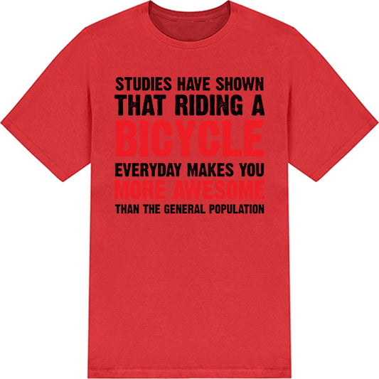 Unisex 'Riding A Bicycle' T-Shirt | Bicycle Adventures