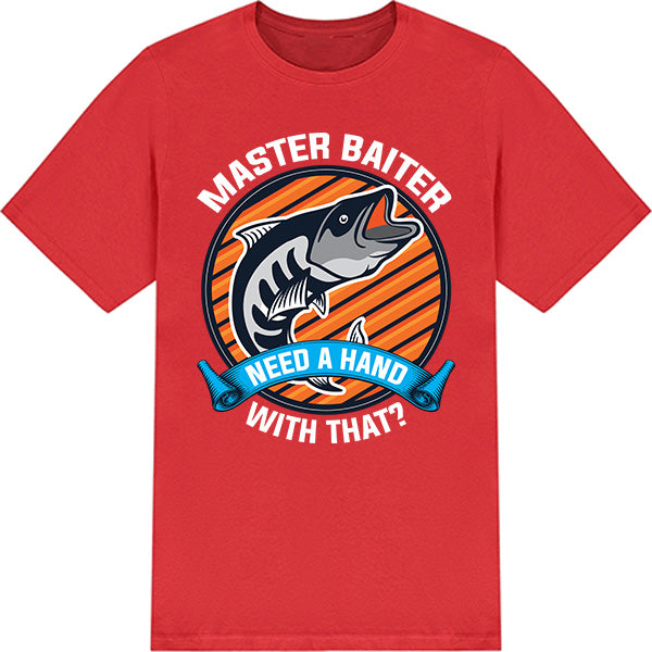 Master Baiter Unisex T-Shirt - Ideal for Fishing Fans