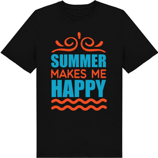 "Summer Makes Me Happy" Unisex T-Shirt | Equestrian Apparel