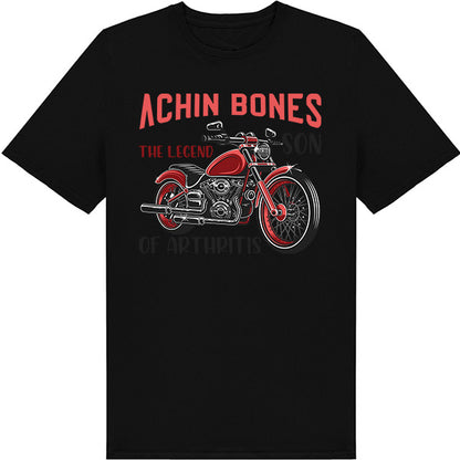 Achin' Bones Unisex T-Shirt | Ideal for Motorcycle Fans