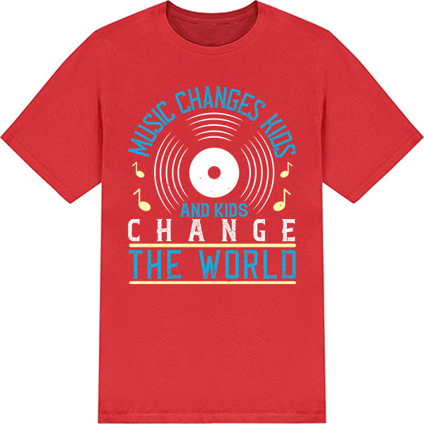 "Music Changes Kids" Unisex T-Shirt | Ideal for Music Lovers