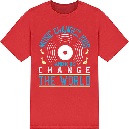 "Music Changes Kids" Unisex T-Shirt | Ideal for Music Lovers