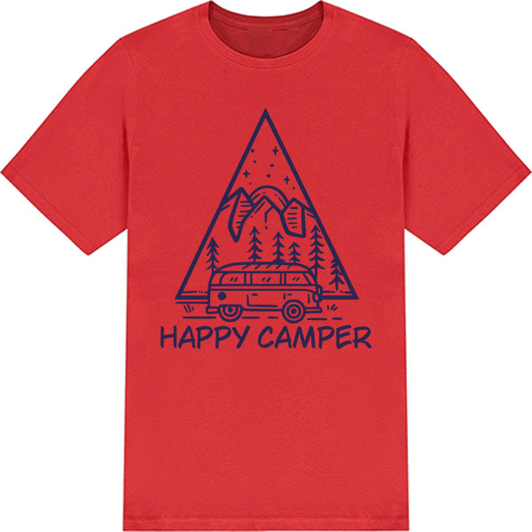 Happy Camper Unisex T-Shirt | Ideal for Camping Adventures