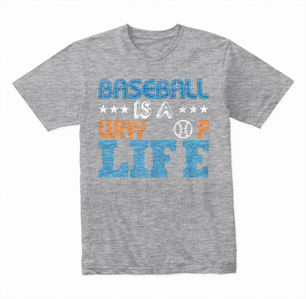 "Baseball Is A Way Of Life" Unisex T-Shirt - Shop Now