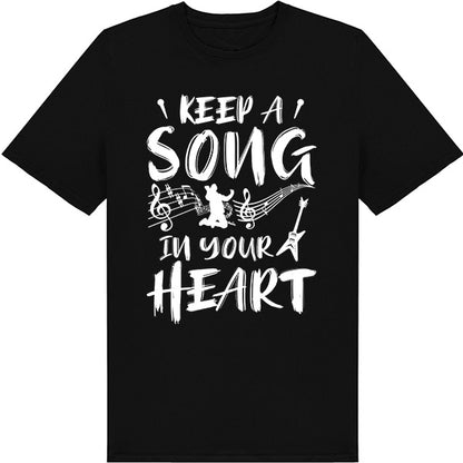 "Keep A Song In Your Heart V2" Unisex T-Shirt - Music Lovers