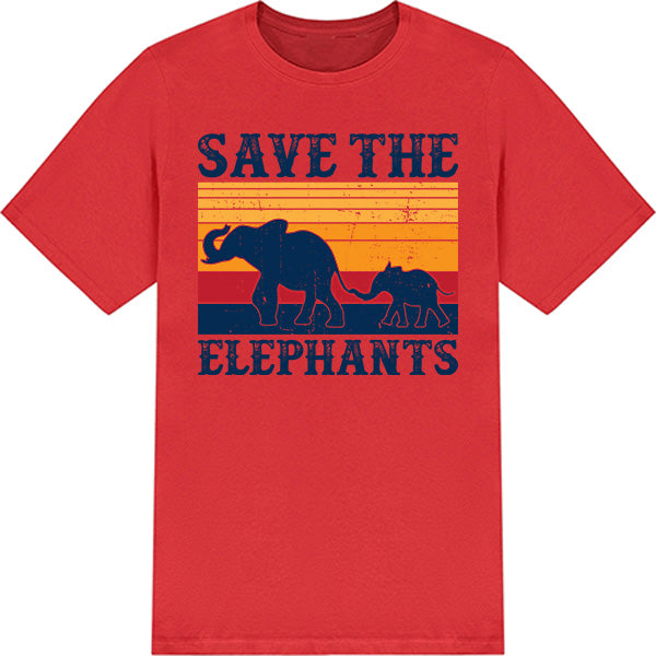 Save The Elephants Unisex T-Shirt | Vegan Vibes | Shop Now