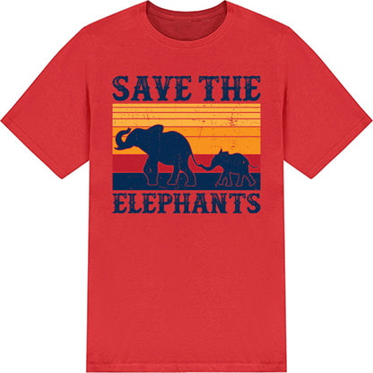 Save The Elephants Unisex T-Shirt | Vegan Vibes | Shop Now