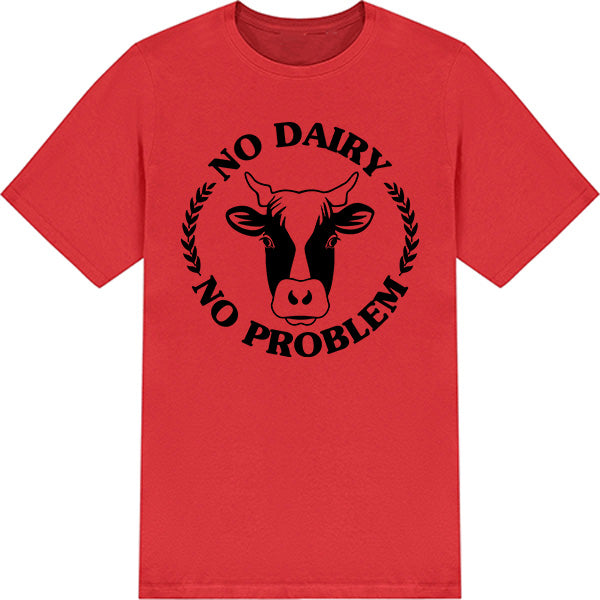 "No Dairy No Problem" Vegan T-Shirt | Unisex Equestrian Apparel