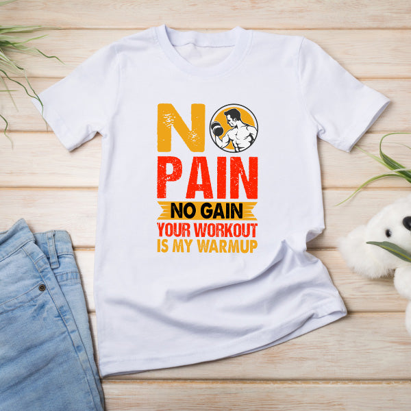 No Pain No Gain Unisex T-Shirt | Essential Gym Apparel