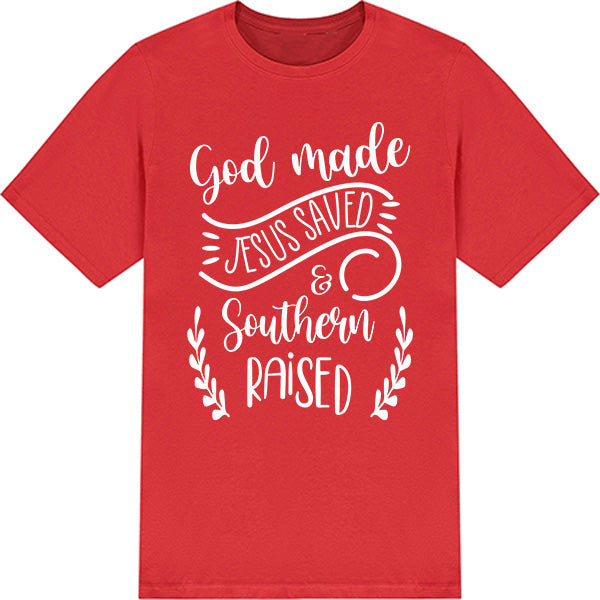 "God Made Jesus Saved" Unisex T-Shirt | Christian Equestrian Apparel