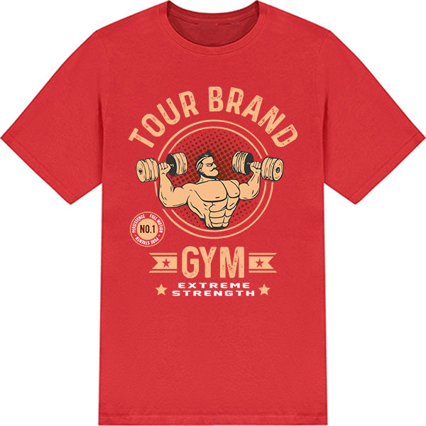 Tour Brand Unisex Gym T-Shirt | Essential Equestrian Activewear