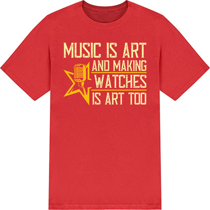 "Music Is Art" Unisex T-Shirt | Ideal for Music Lovers