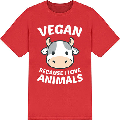 Vegan Animal Love Unisex T-Shirt | Embrace Vegan Vibes