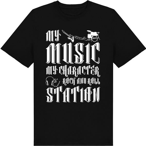 My Music My Character V2 T-Shirt | Ideal for Music Lovers