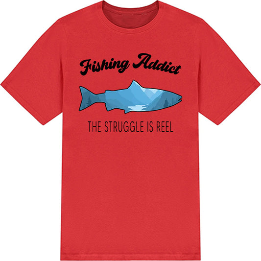 Fishing Addict Unisex T-Shirt | Perfect for Enthusiasts