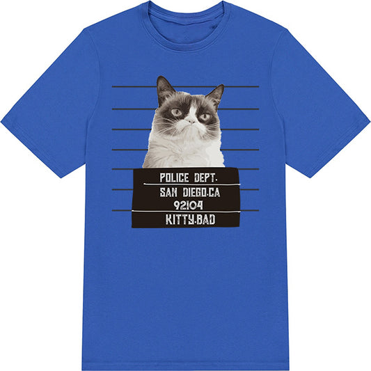 Police Dept San Kitty Unisex T-Shirt | Exclusive Cat Tee