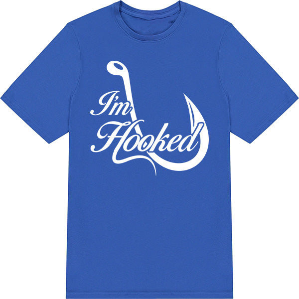 "I Am Hooked" Unisex T-Shirt | Ideal for Fishing Fans