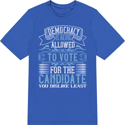 Unisex Political Statement T-Shirt - Thought-Provoking Apparel