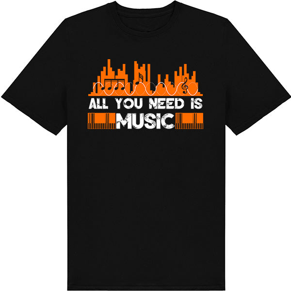 "All You Need Is Music" Unisex T-Shirt | Equestrian Apparel