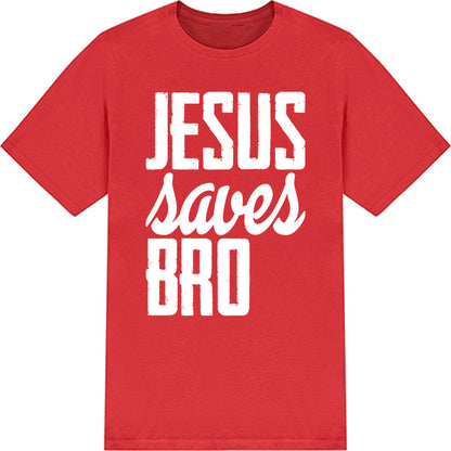 "Jesus Saves Bro" T-Shirt | Christian Equestrian Apparel