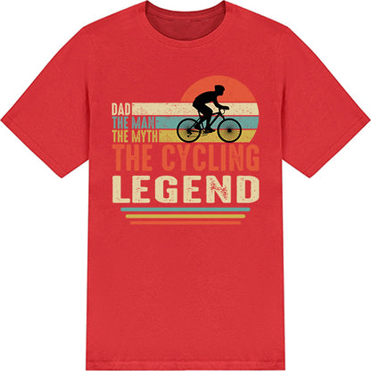 Dad: The Cycling Legend T-Shirt | Bicycle Adventures Collection