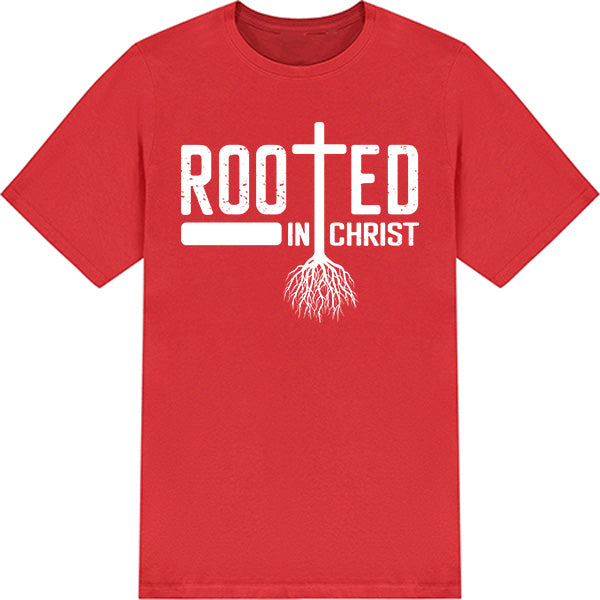 Rooted In Christ Unisex T-Shirt | Christian Equestrian Apparel