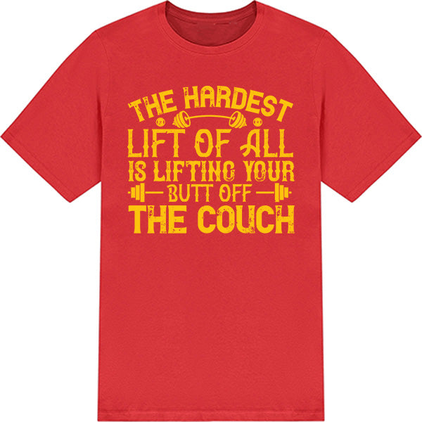 Hardest Lift T-Shirt | Unisex Fitness Tee | Equestrian Apparel