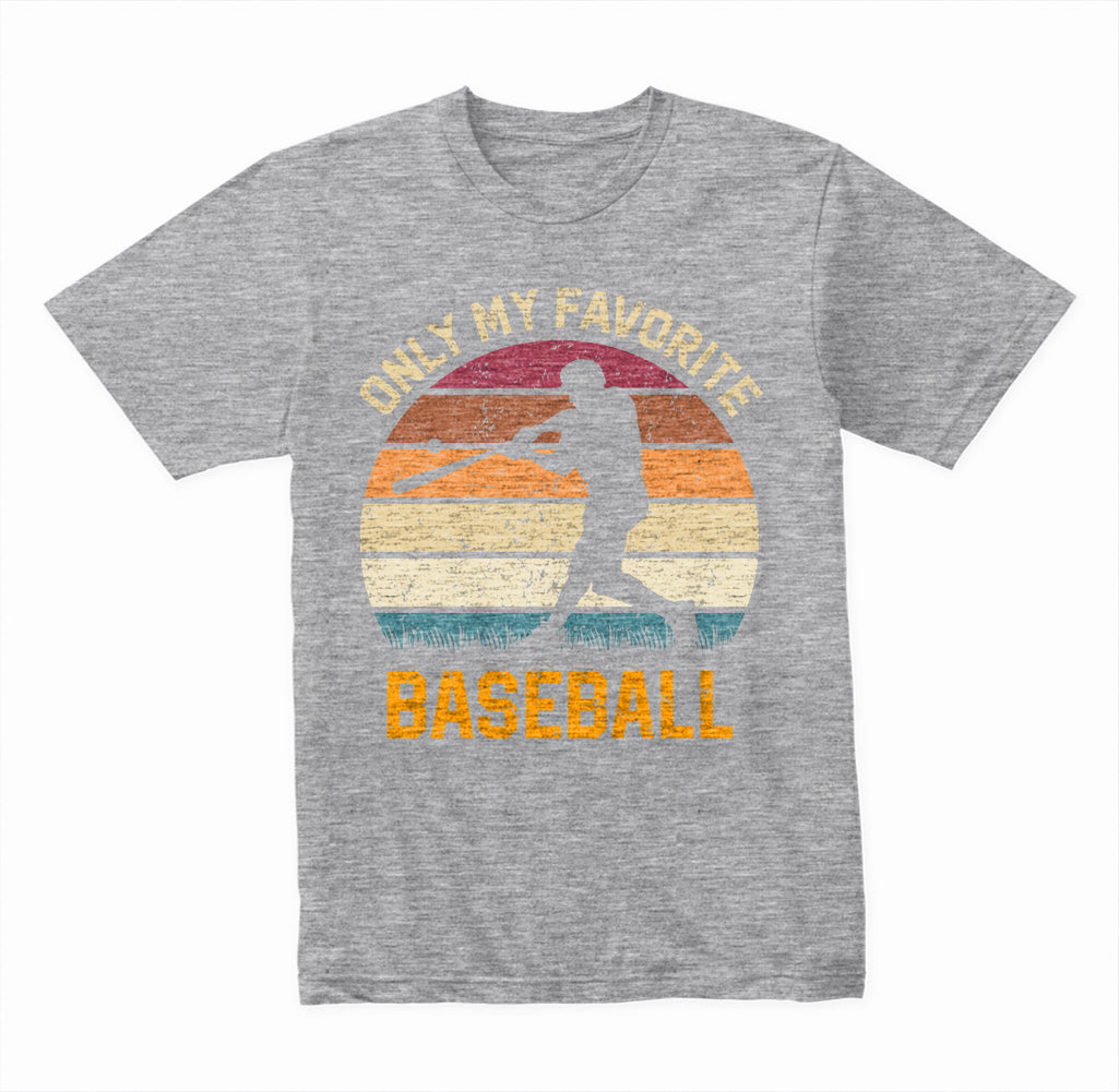 Unisex 'Only My Favorite Baseball' Tee | Celebrate Baseball Spirit