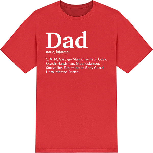 Dad Noun Unisex T-Shirt | Equestrian Dad's Favorites