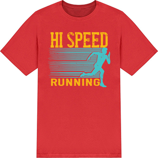 High-Speed Running Unisex T-Shirt | Equestrian Runner's Edition