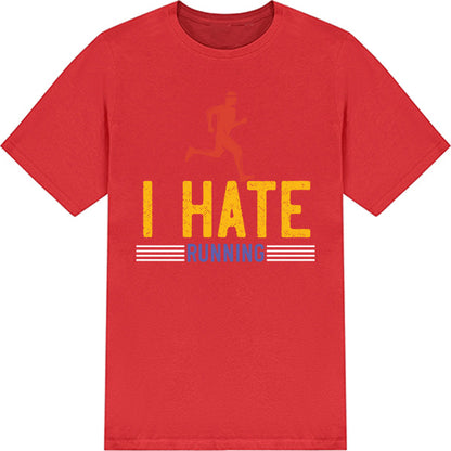 "I Hate Running" Unisex T-Shirt | Equestrian Apparel