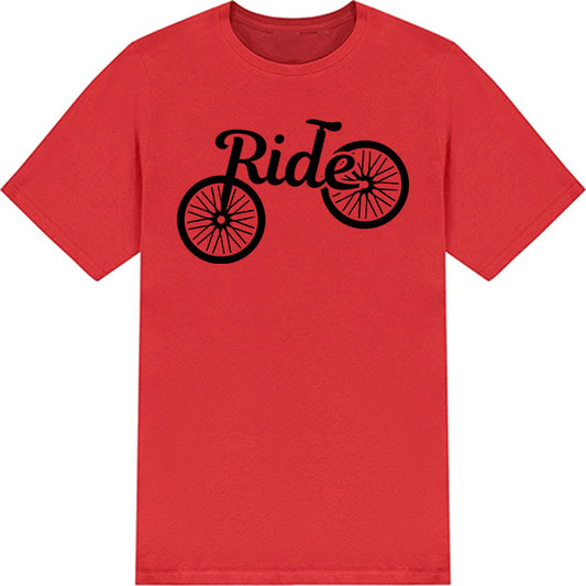 Ride Unisex T-Shirt | Ideal for Bicycle Adventures